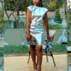 Recyclable Silver Dress