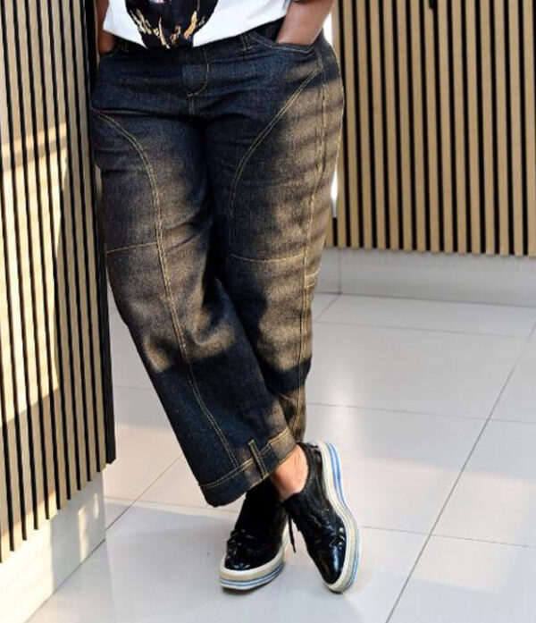 jhyggyfhhhj9ji Phumi Couture Denim Trouse