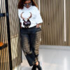 jhyggyfjj Phumi Couture Denim Trouse